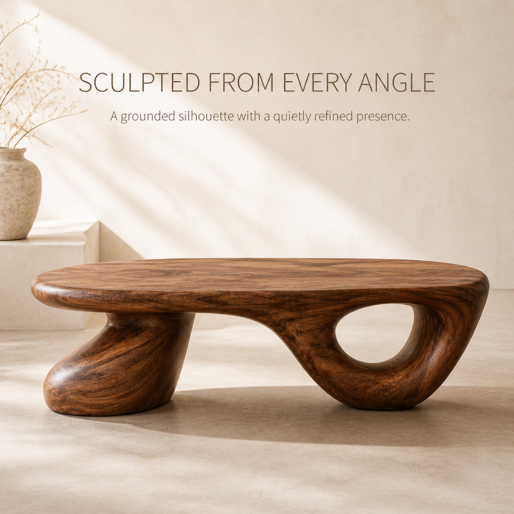 Brielle Sculpted Coffee Table - Design 335 - product image 03