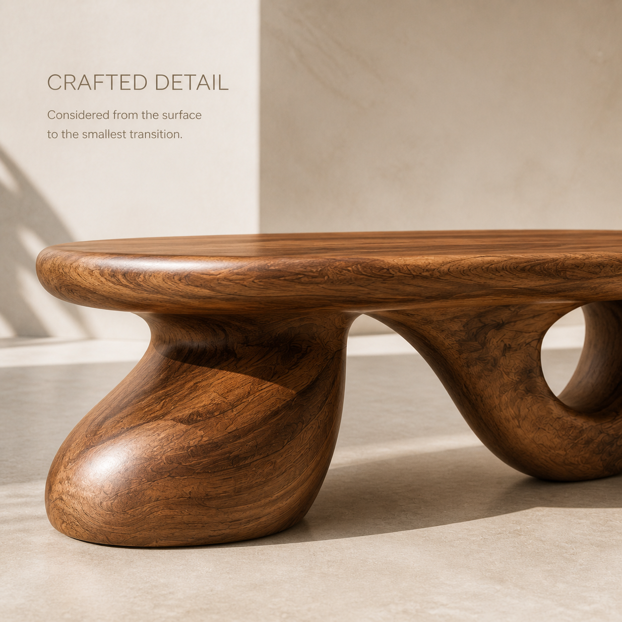 Brielle Sculpted Coffee Table - Design 335 - product image 06