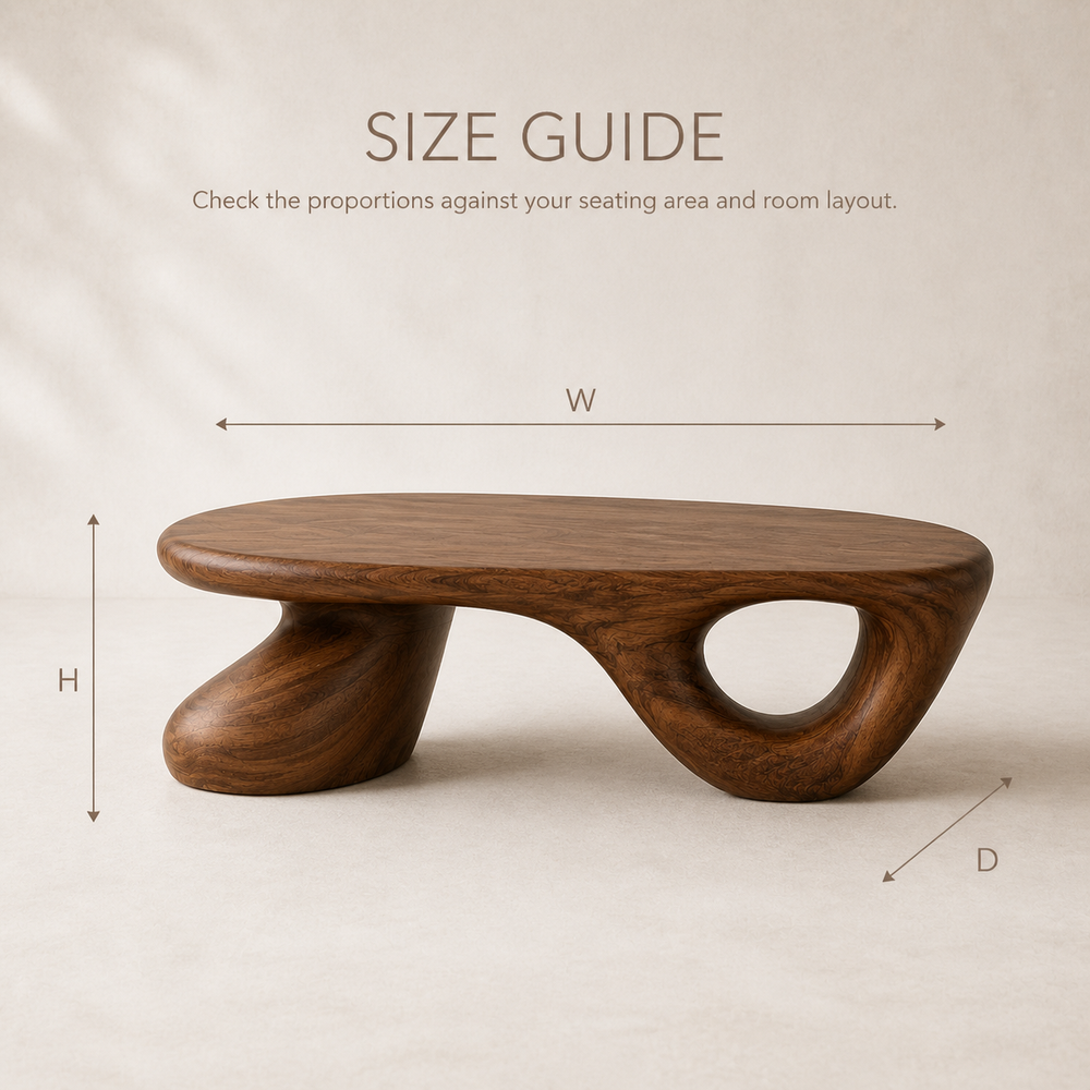 Brielle Sculpted Coffee Table - Design 335 - product image 08