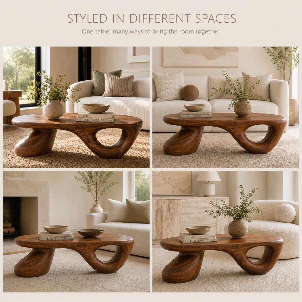 Brielle Sculpted Coffee Table - Design 335 - product image 10