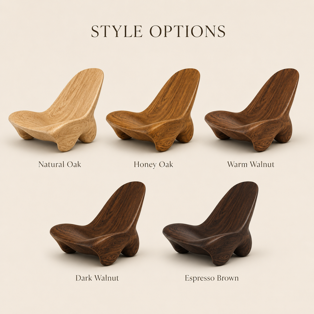 Alden Sculptural Wood Chair - Design 001 - product image 09