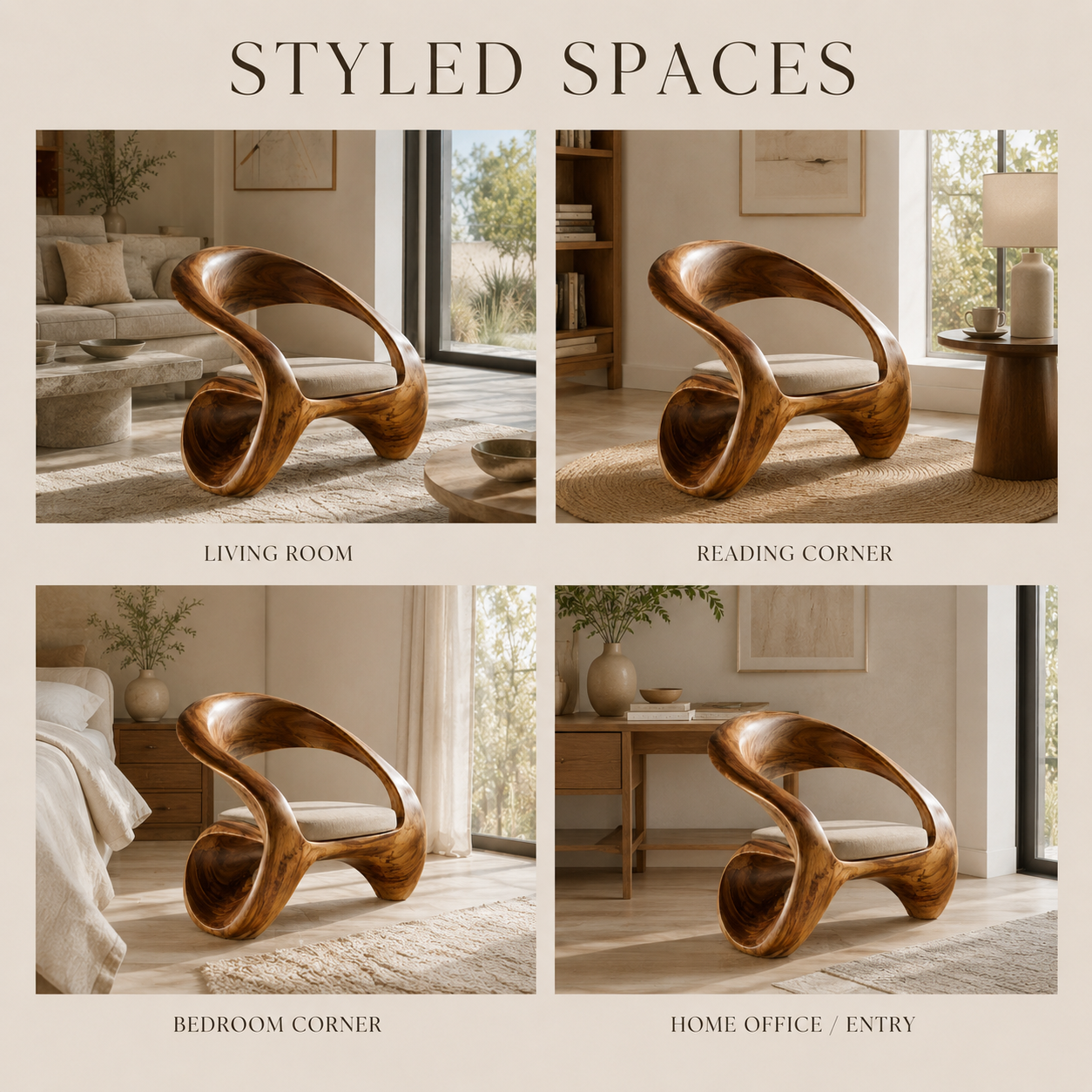 Mira Organic Lounge Chair - Design 002 - product image 10