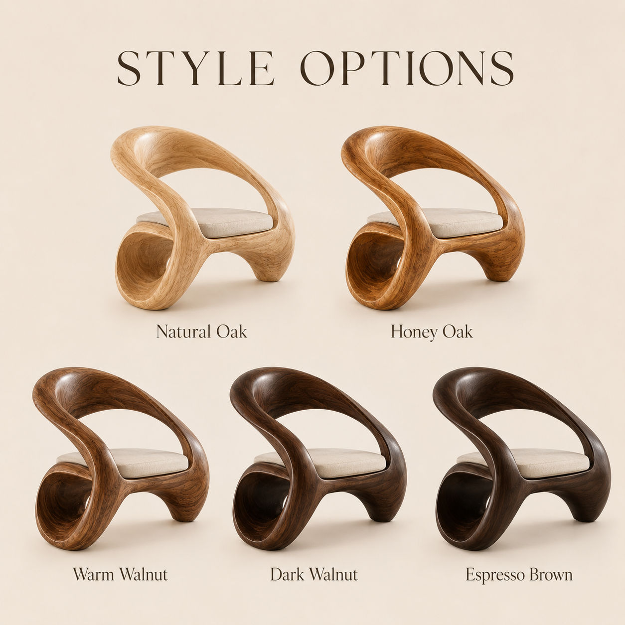 Mira Organic Lounge Chair - Design 002 - product image 11