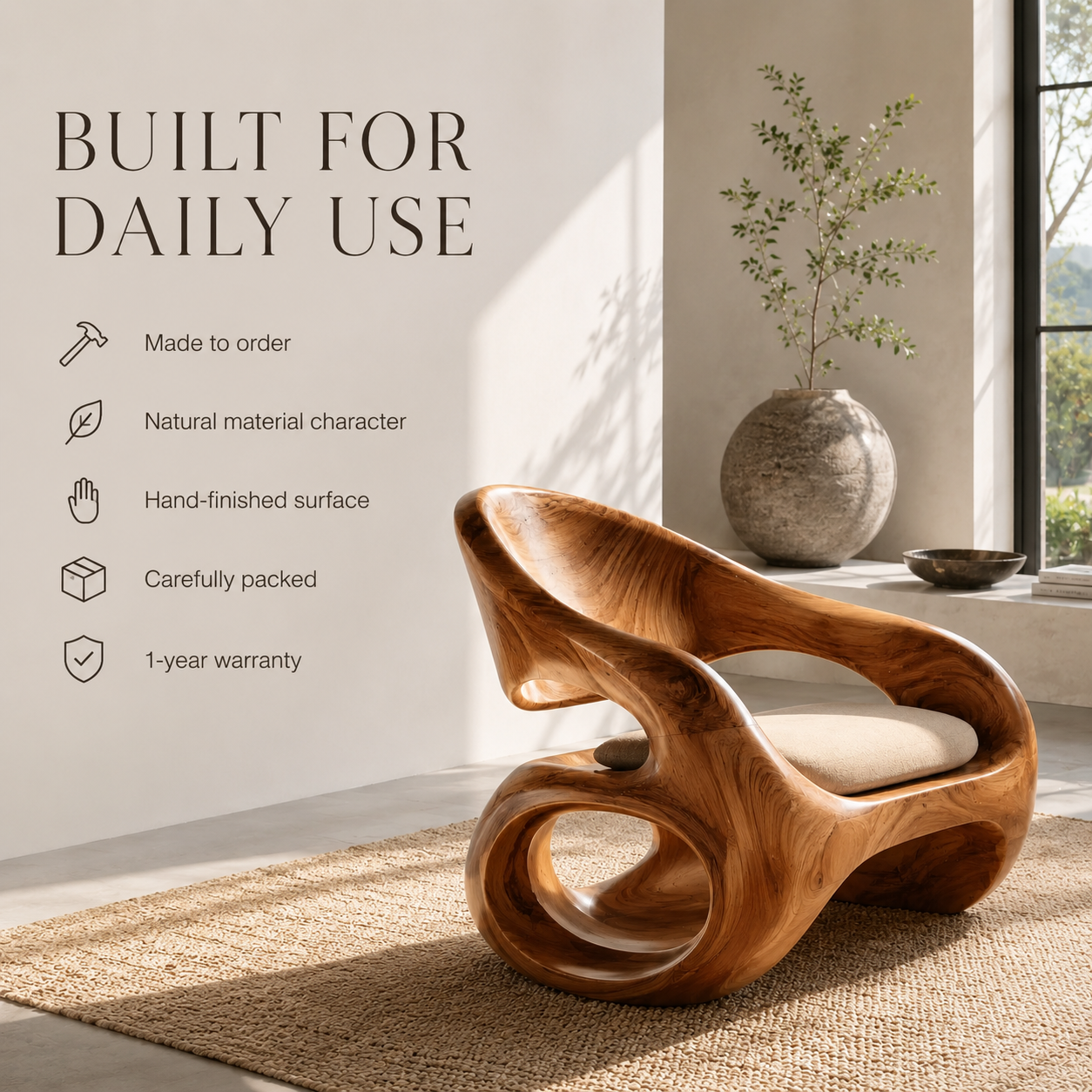 Rowan Hollow Form Chair - Design 003 - product image 09