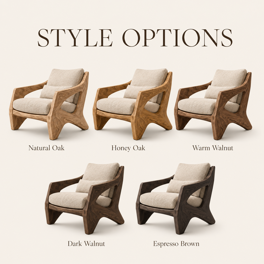 Liora Warm Walnut Accent Chair - Design 004 - product image 10