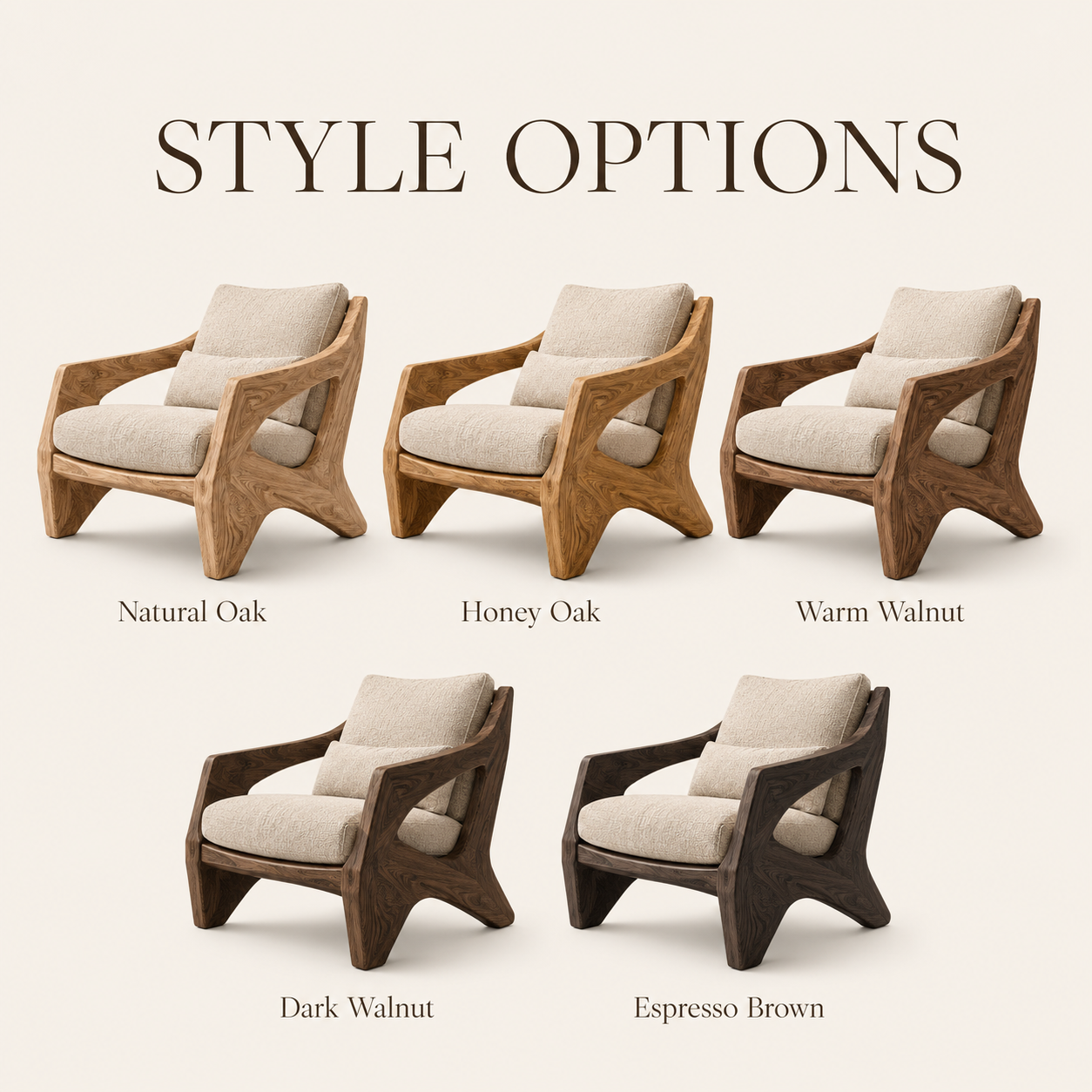 Liora Warm Walnut Accent Chair - Design 004 - product image 10