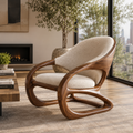 Soren Rounded Wood Chair - Design 005 - main view