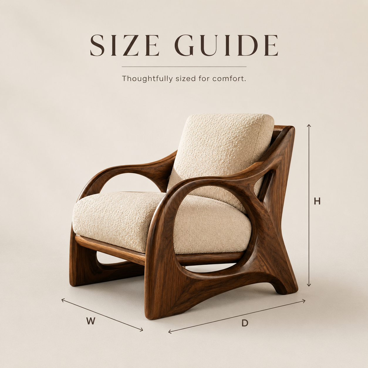 Veyra Soft Curve Chair - Design 007 - product image 05