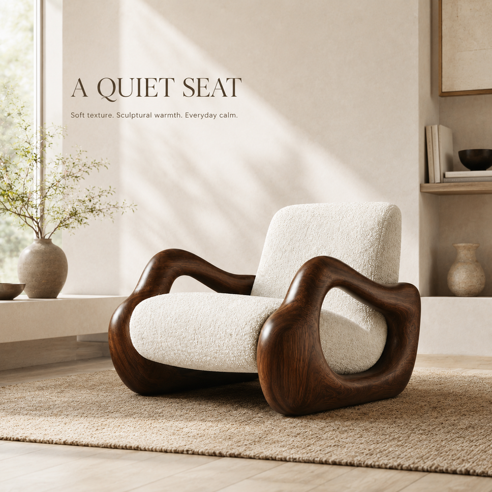Calder Organic Modern Chair - Design 008 - main view