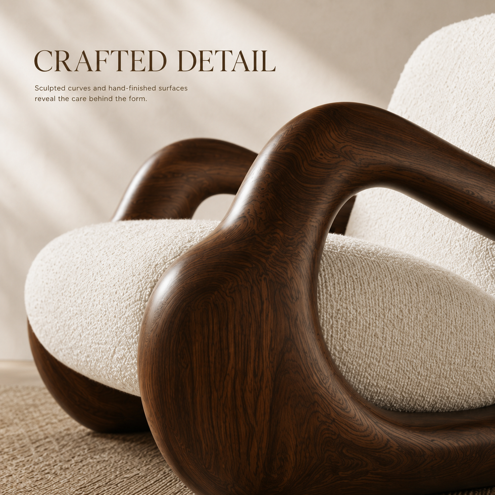 Calder Organic Modern Chair - Design 008 - product image 05