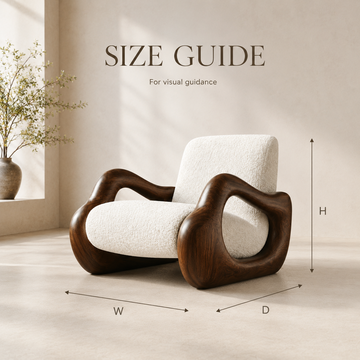 Calder Organic Modern Chair - Design 008 - product image 07