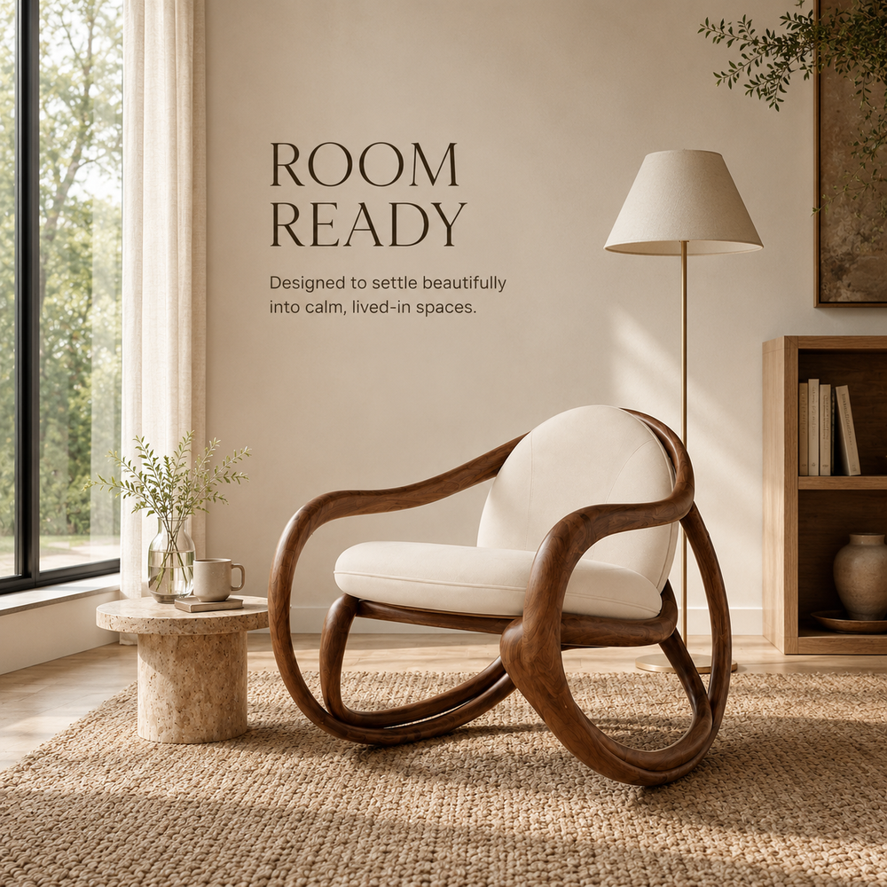 Brielle Sculpted Wood Chair - Design 010 - product image 02