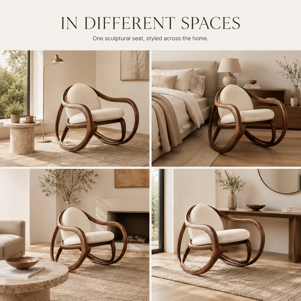 Brielle Sculpted Wood Chair - Design 010 - product image 08