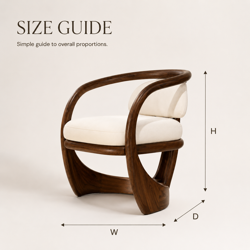 Alden Sculptural Wood Chair - Design 011 - product image 02