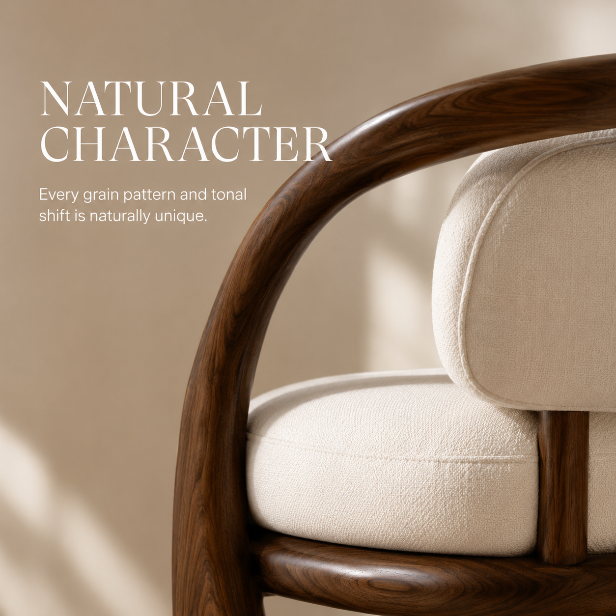 Alden Sculptural Wood Chair - Design 011 - product image 03
