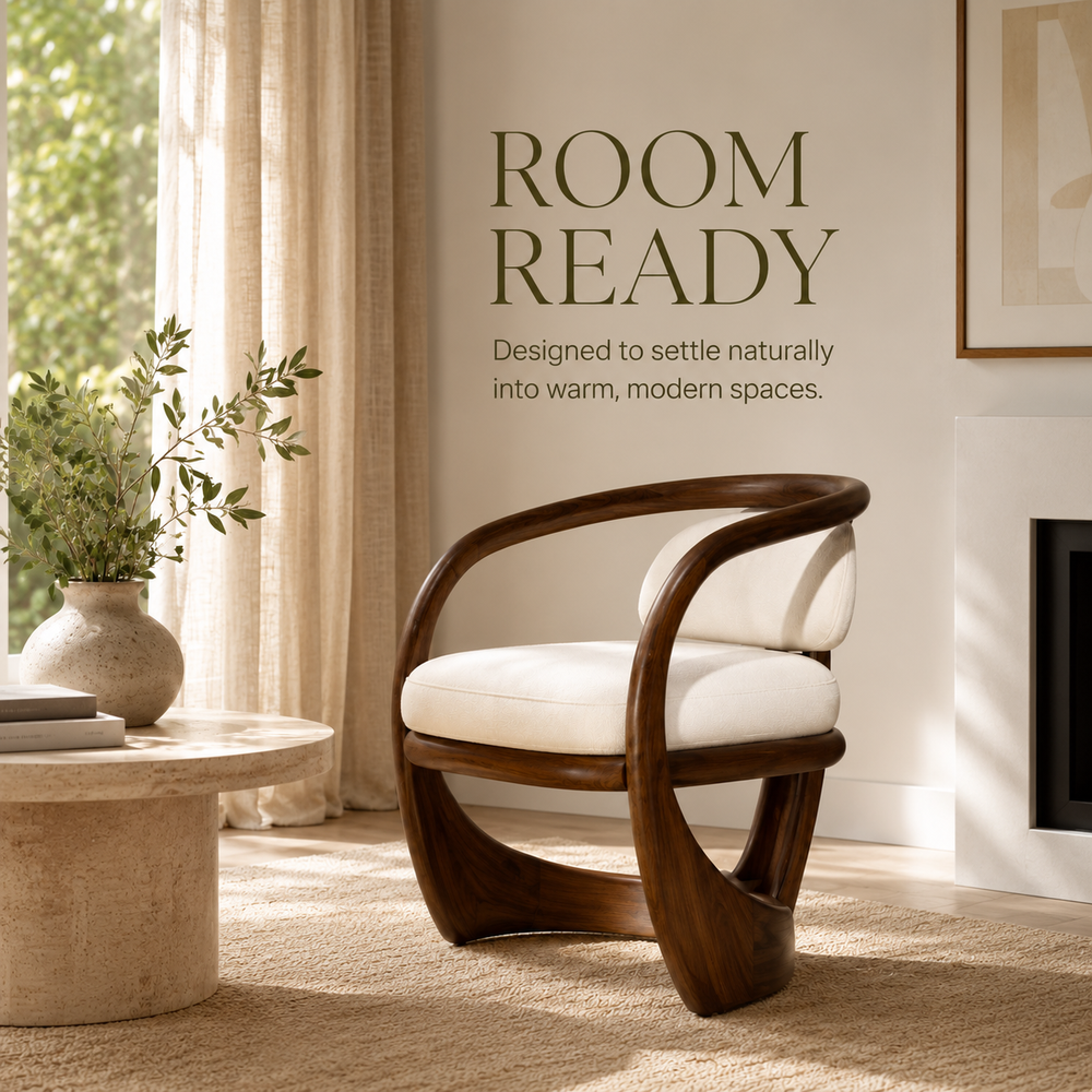 Alden Sculptural Wood Chair - Design 011 - product image 08