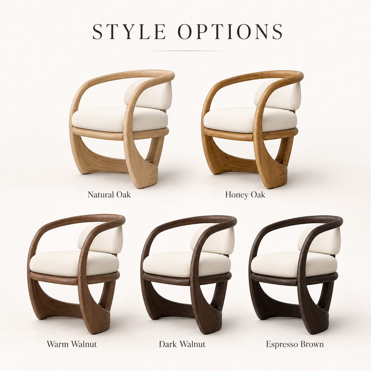 Alden Sculptural Wood Chair - Design 011 - product image 09