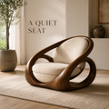 Mira Organic Lounge Chair - Design 012 - main view
