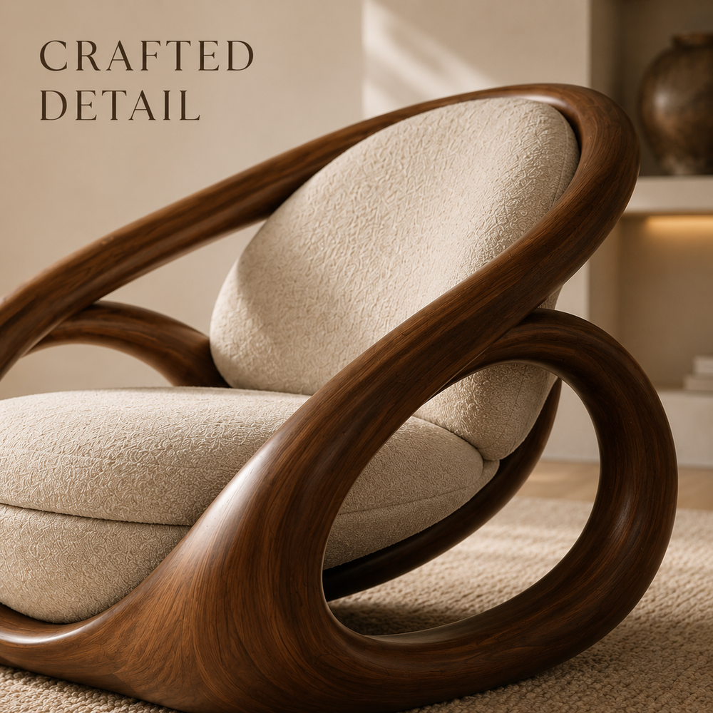 Mira Organic Lounge Chair - Design 012 - product image 02