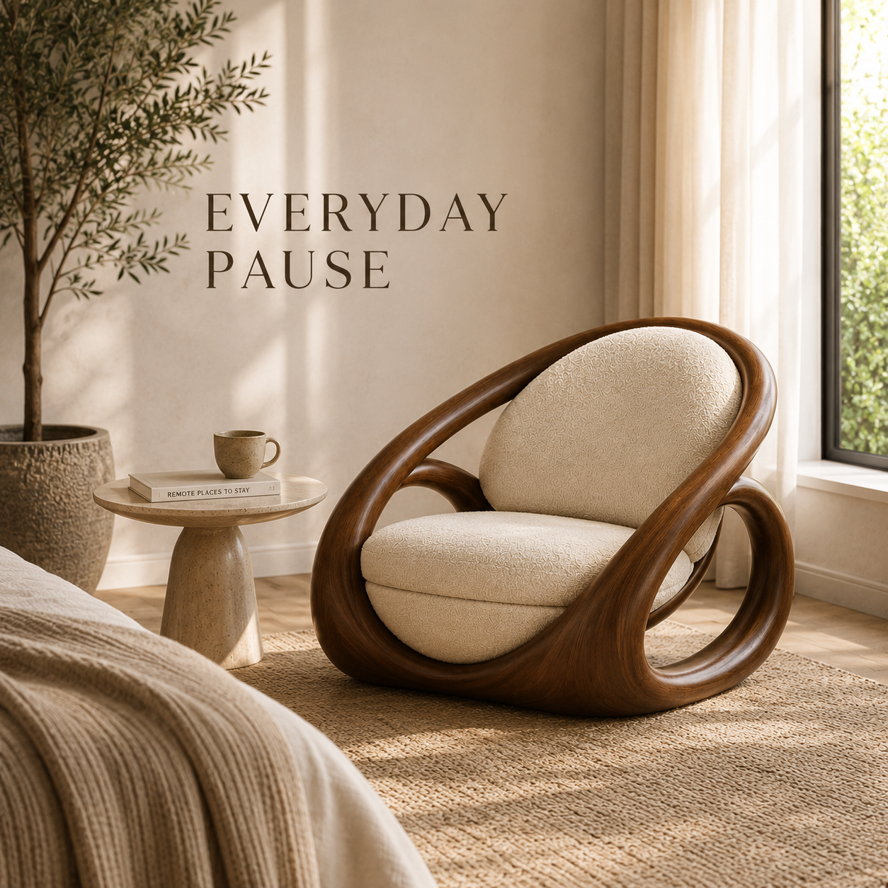 Mira Organic Lounge Chair - Design 012 - product image 04