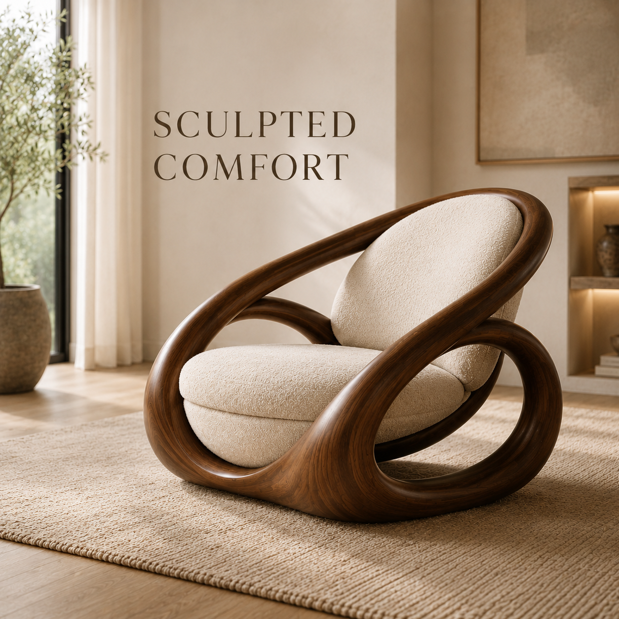 Mira Organic Lounge Chair - Design 012 - product image 06