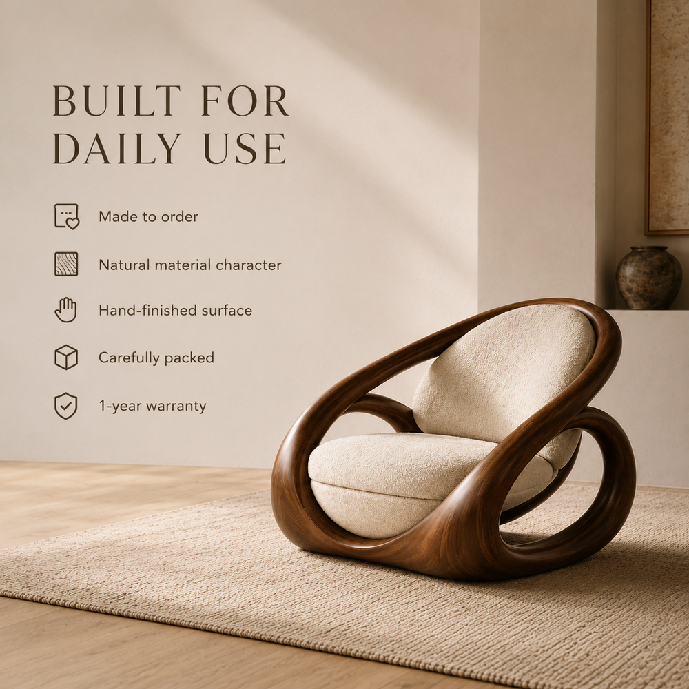 Mira Organic Lounge Chair - Design 012 - product image 07