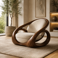 Mira Organic Lounge Chair - Design 012 - main view