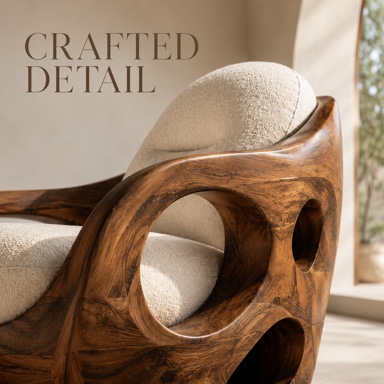 Liora Warm Walnut Accent Chair - Design 014 - product image 05