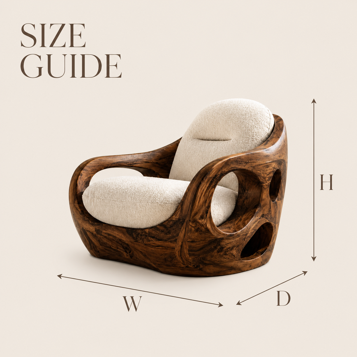 Liora Warm Walnut Accent Chair - Design 014 - product image 07