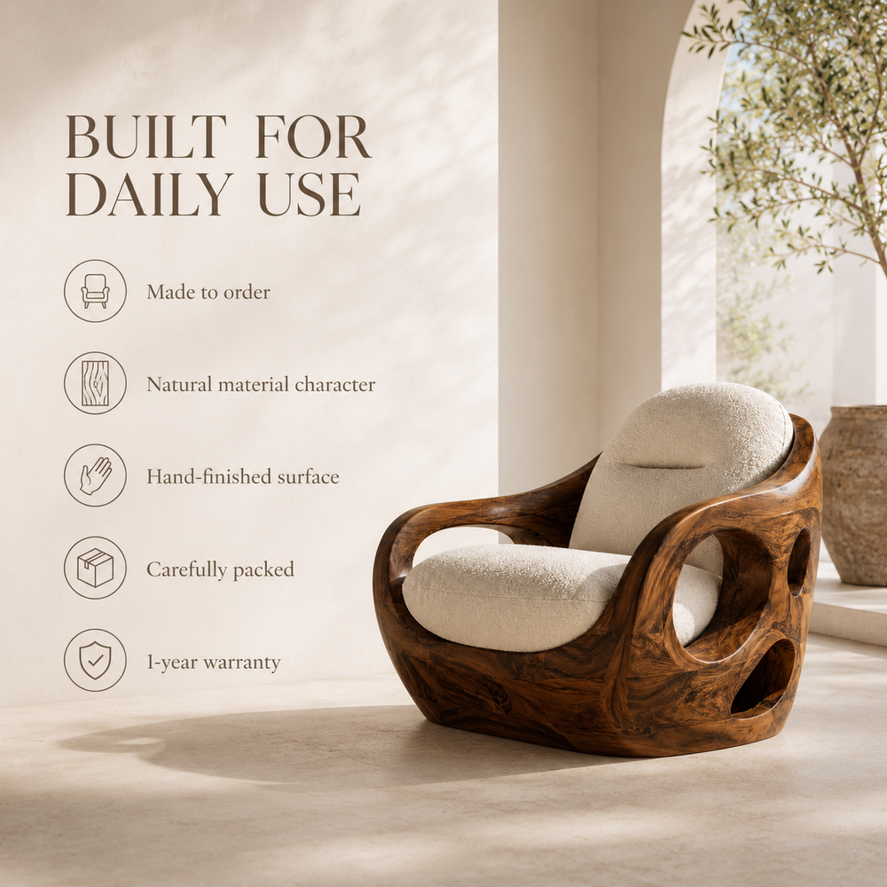 Liora Warm Walnut Accent Chair - Design 014 - product image 08