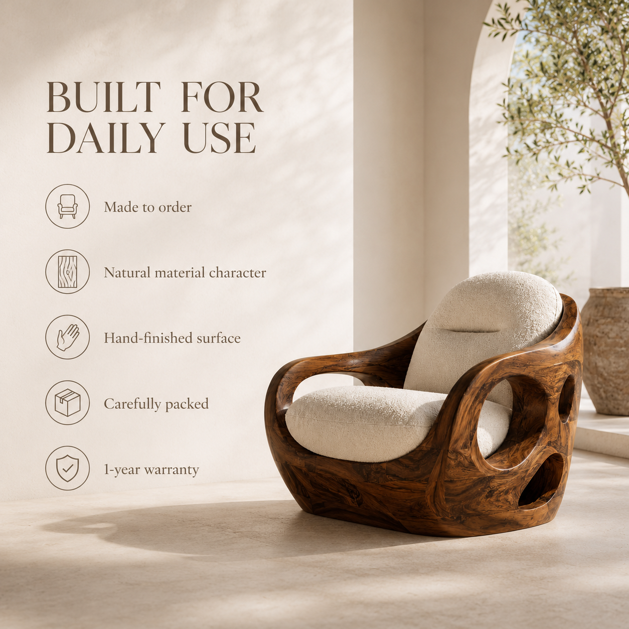 Liora Warm Walnut Accent Chair - Design 014 - product image 08