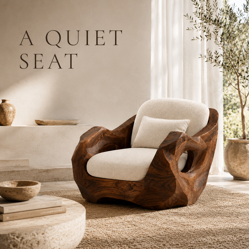 Soren Rounded Wood Chair - Design 015 - main view