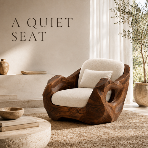 Soren Rounded Wood Chair - Design 015 - main view