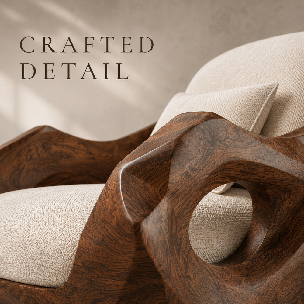 Soren Rounded Wood Chair - Design 015 - product image 05