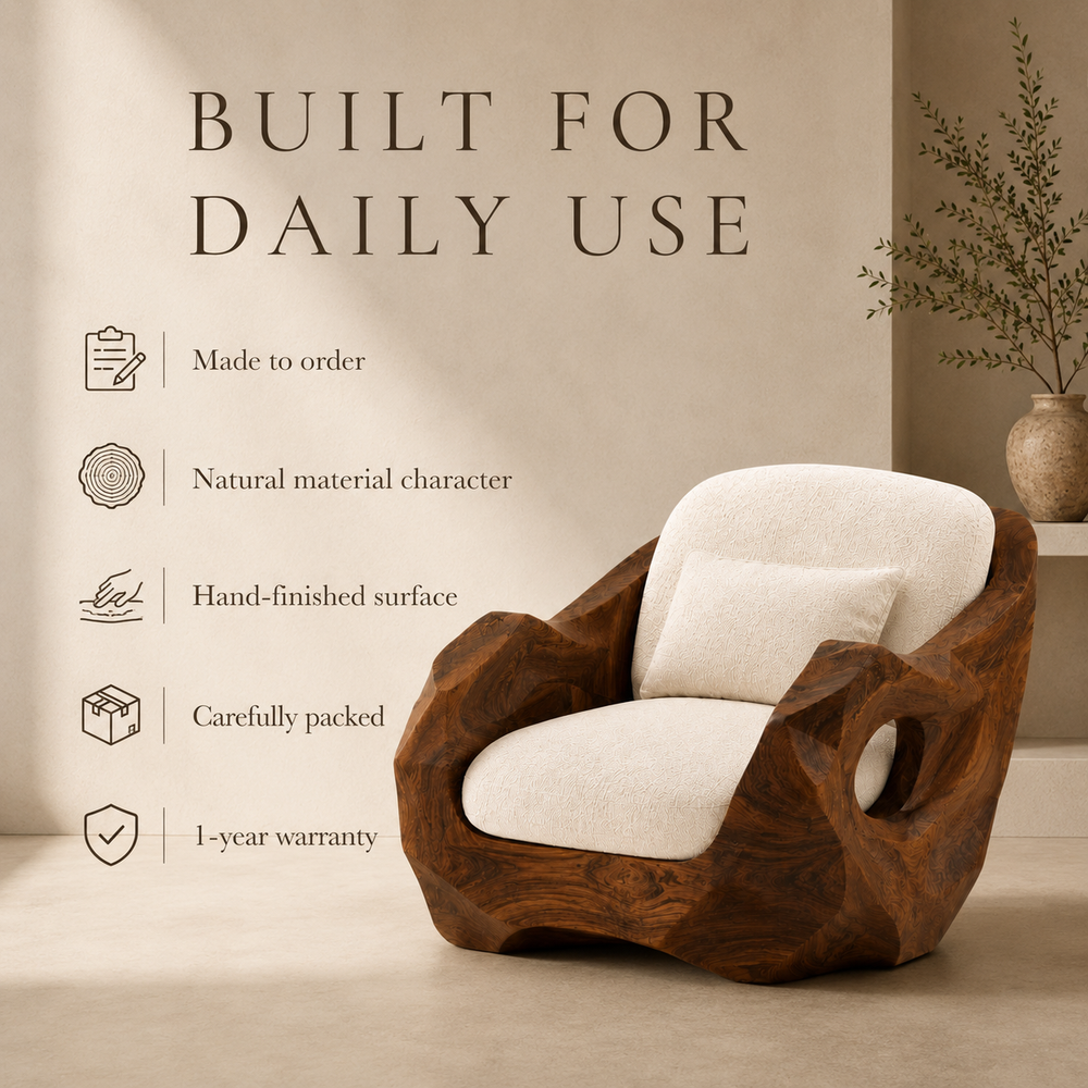 Soren Rounded Wood Chair - Design 015 - product image 08