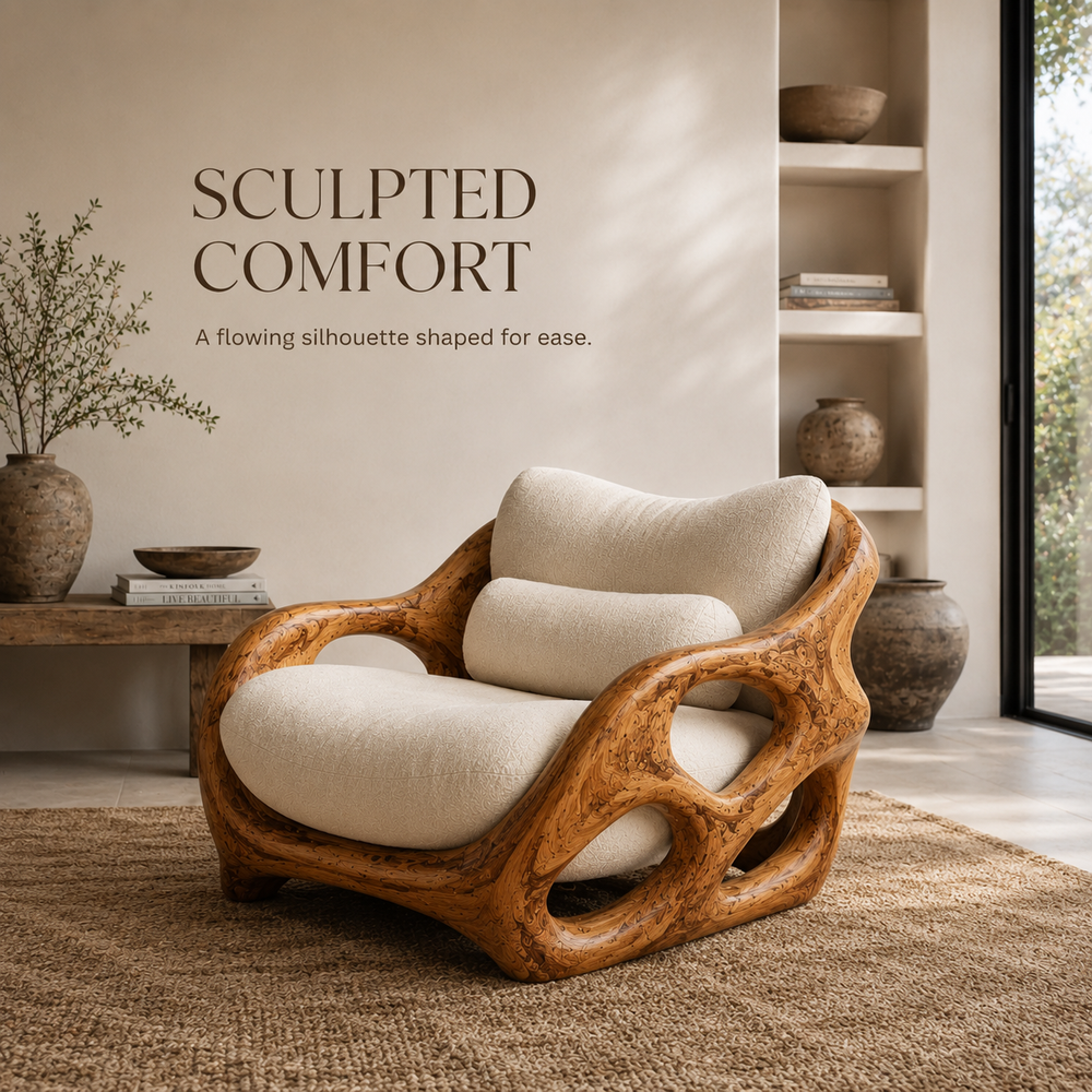 Calder Organic Modern Chair - Design 018 - product image 05