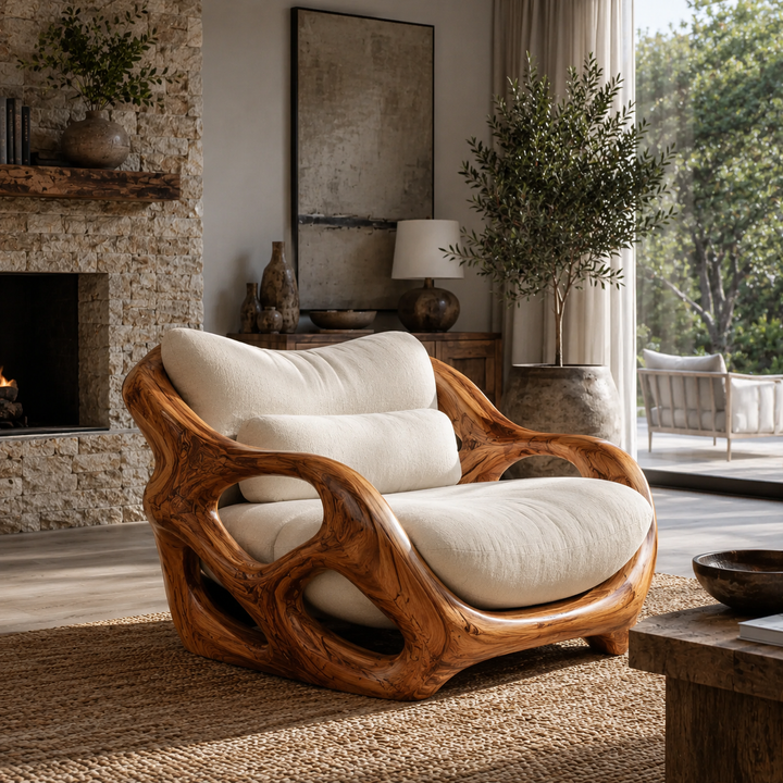 Calder Organic Modern Chair - Design 018 - main view