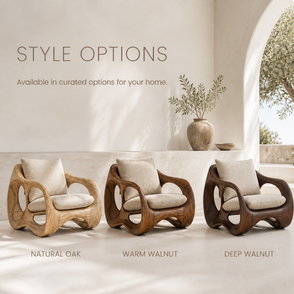 Rowan Hollow Form Natural Wood Chair - Design 022 - product image 11