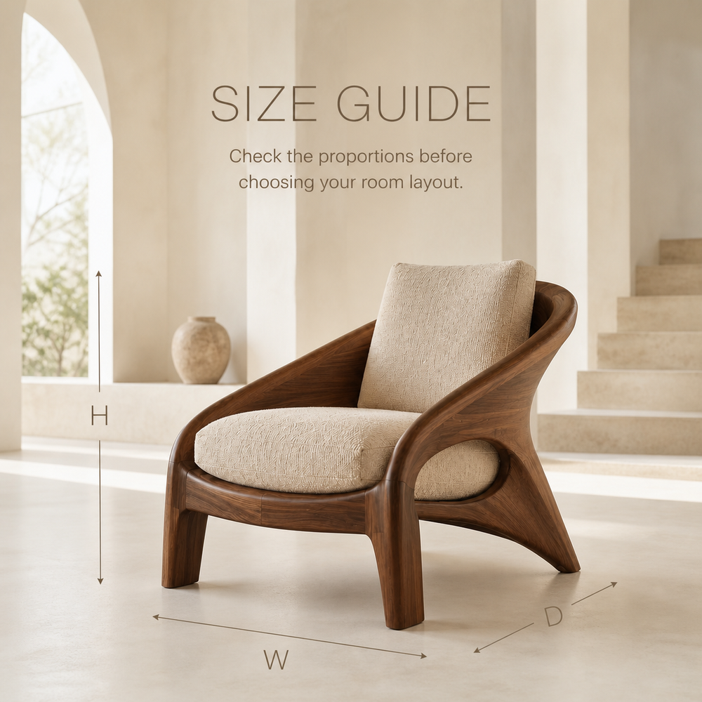 Liora Warm Natural Wood Accent Chair - Design 023 - product image 08