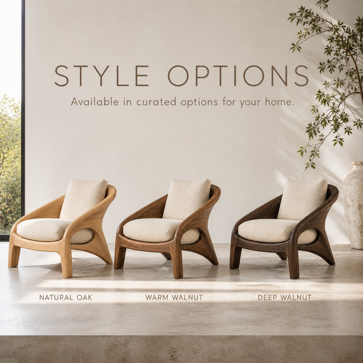 Liora Warm Natural Wood Accent Chair - Design 023 - product image 11