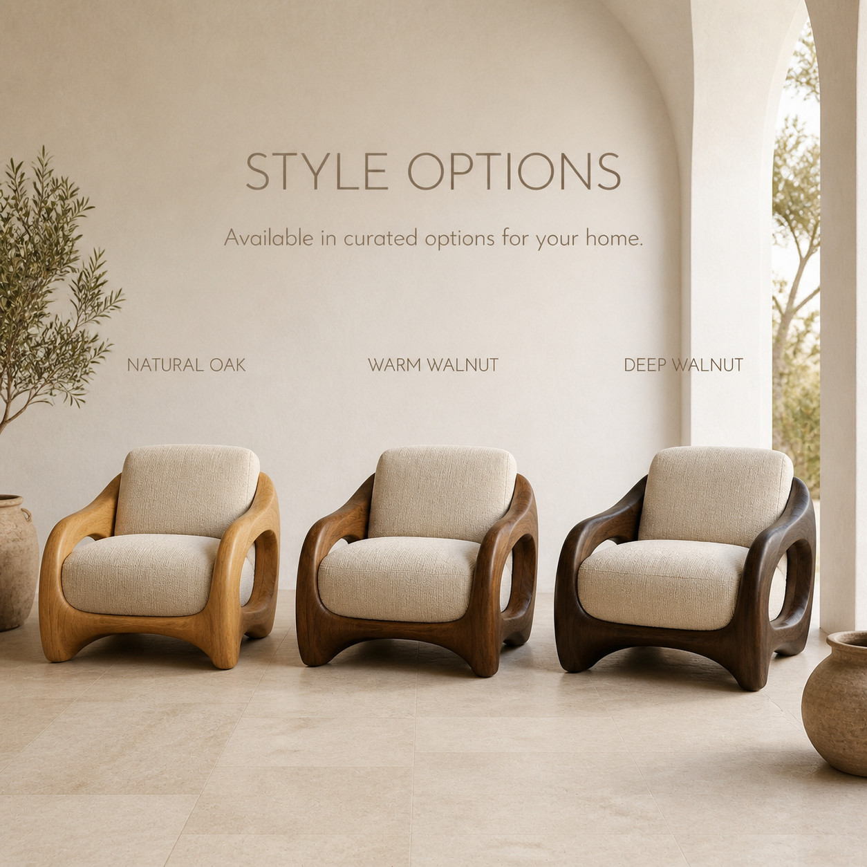 Elara Gallery Natural Wood Accent Chair - Design 025 - product image 11