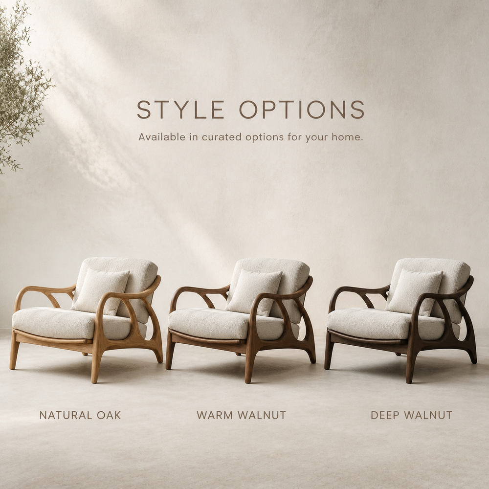 Alden Sculptural Natural Wood Lounge Chair - Design 032 - product image 11