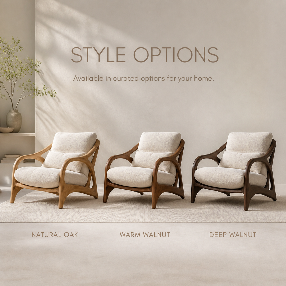 Mira Organic Natural Wood Lounge Chair - Design 033 - product image 11