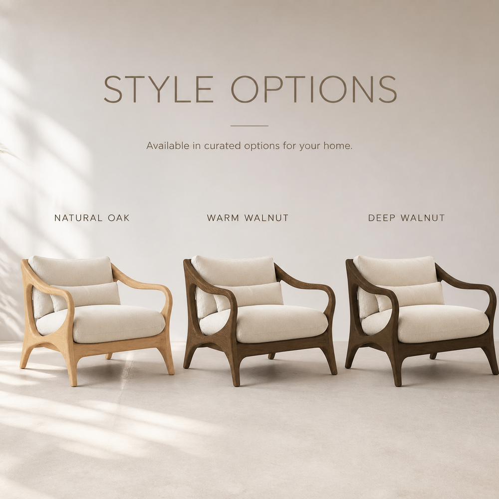 Soren Rounded Natural Wood Lounge Chair - Design 036 - product image 11