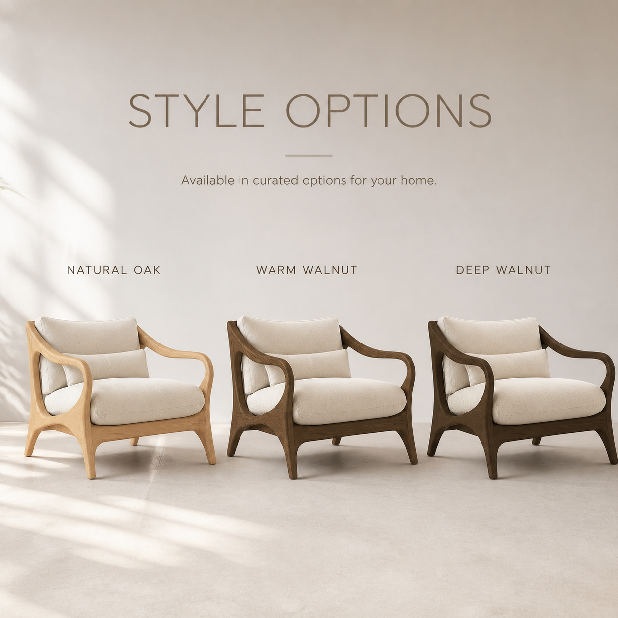 Soren Rounded Natural Wood Lounge Chair - Design 036 - product image 11