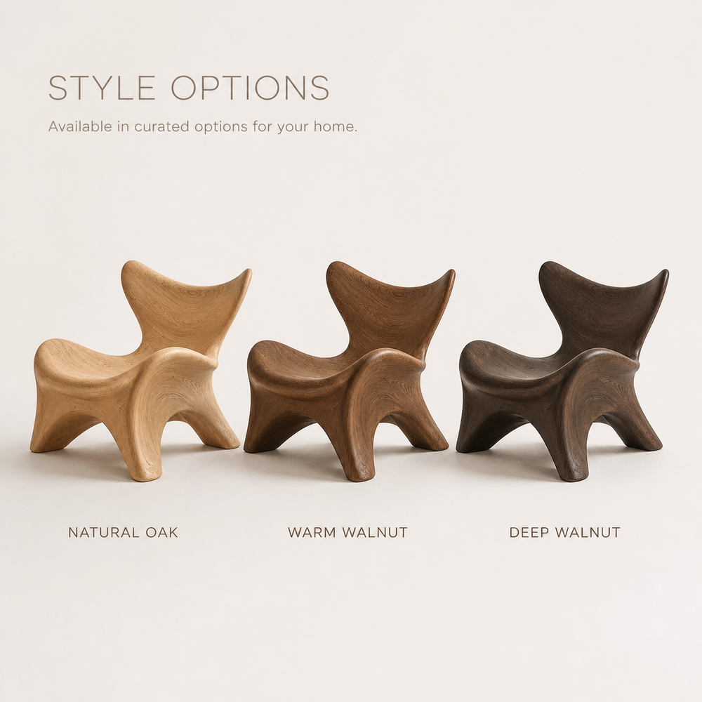 Calder Organic Modern Natural Wood Chair - Design 039 - product image 11