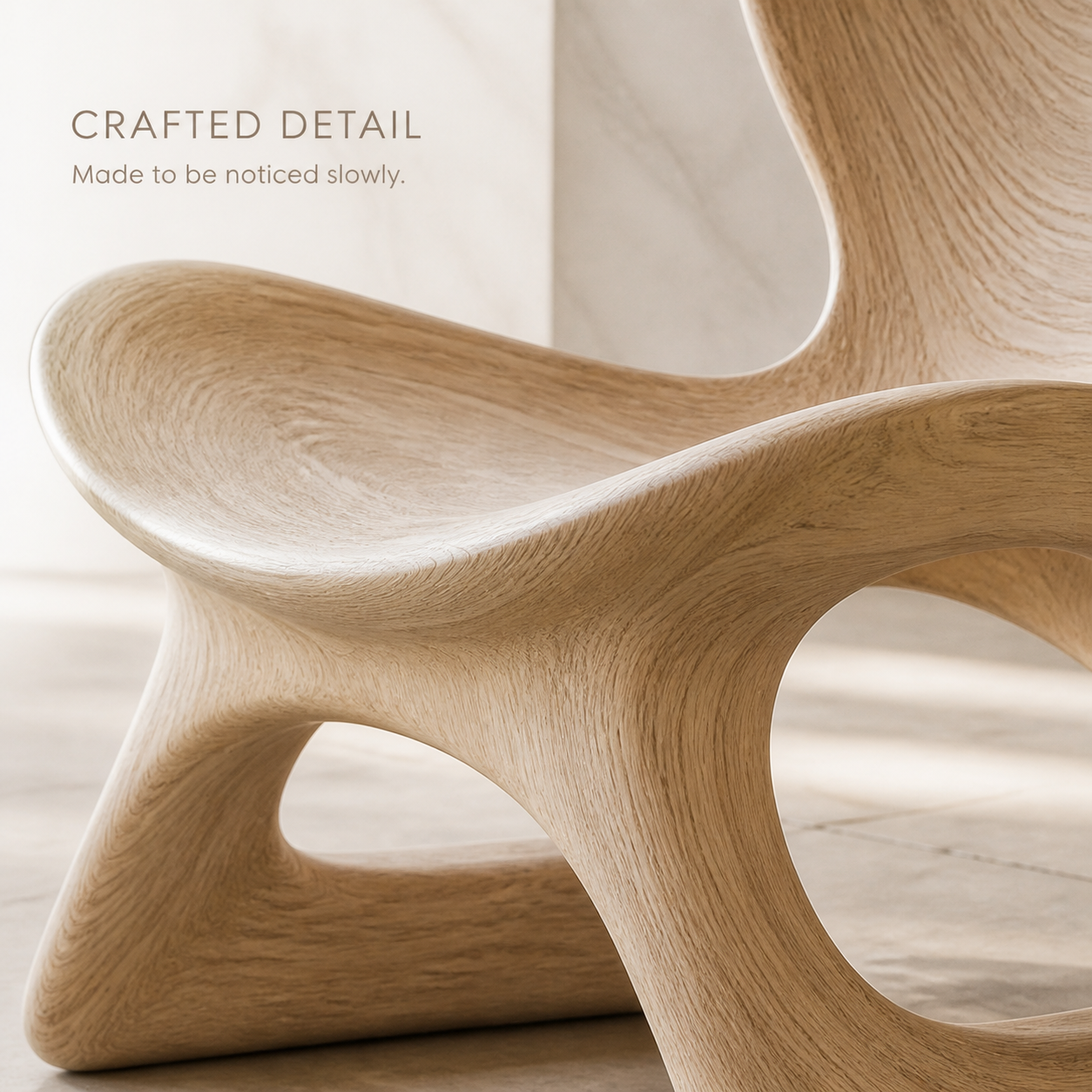 Nolan Arc Natural Wood Lounge Chair - Design 040 - product image 06