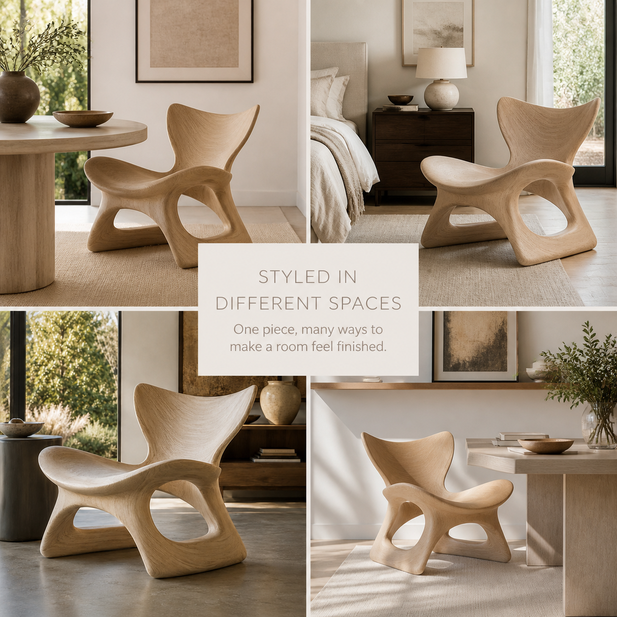 Nolan Arc Natural Wood Lounge Chair - Design 040 - product image 10