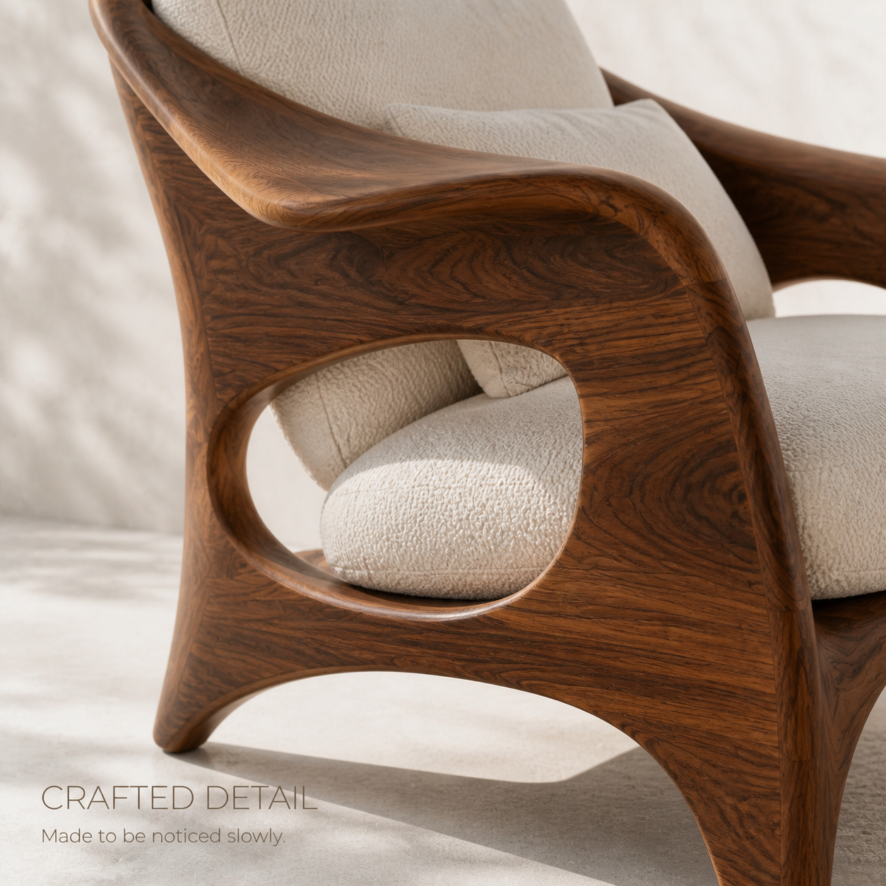 Liora Warm Natural Wood Accent Chair - Design 047 - product image 06