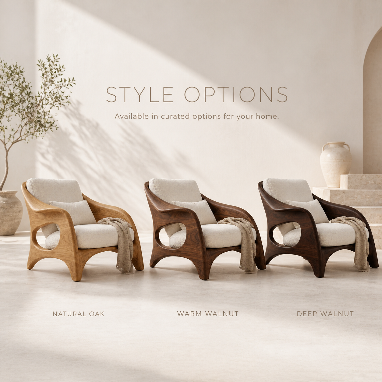 Liora Warm Natural Wood Accent Chair - Design 047 - product image 11